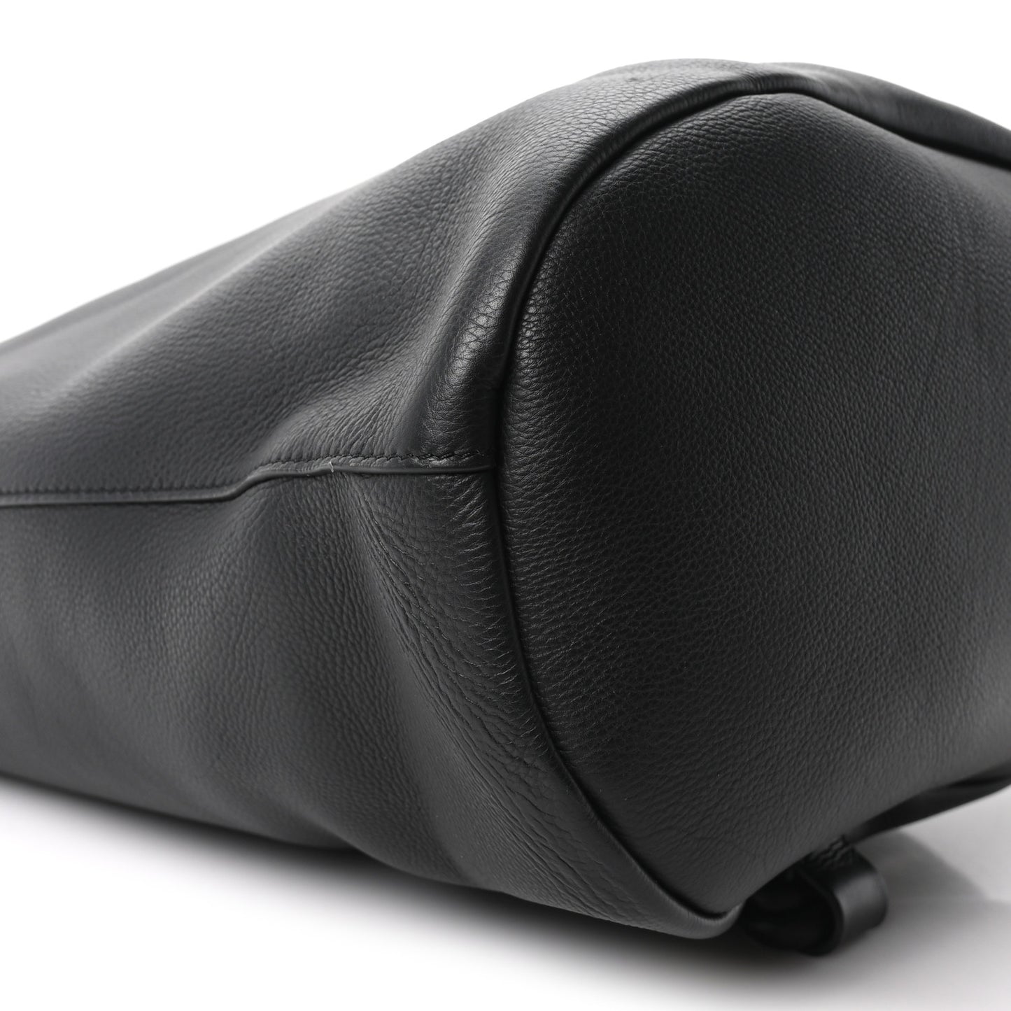 Grained Calfskin Joe Backpack Black