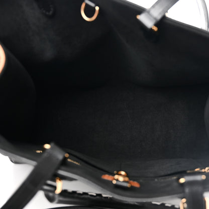 Louis Vuitton Empreinte Monogram Giant Wild At Heart Onthego MM Black 5 of 10