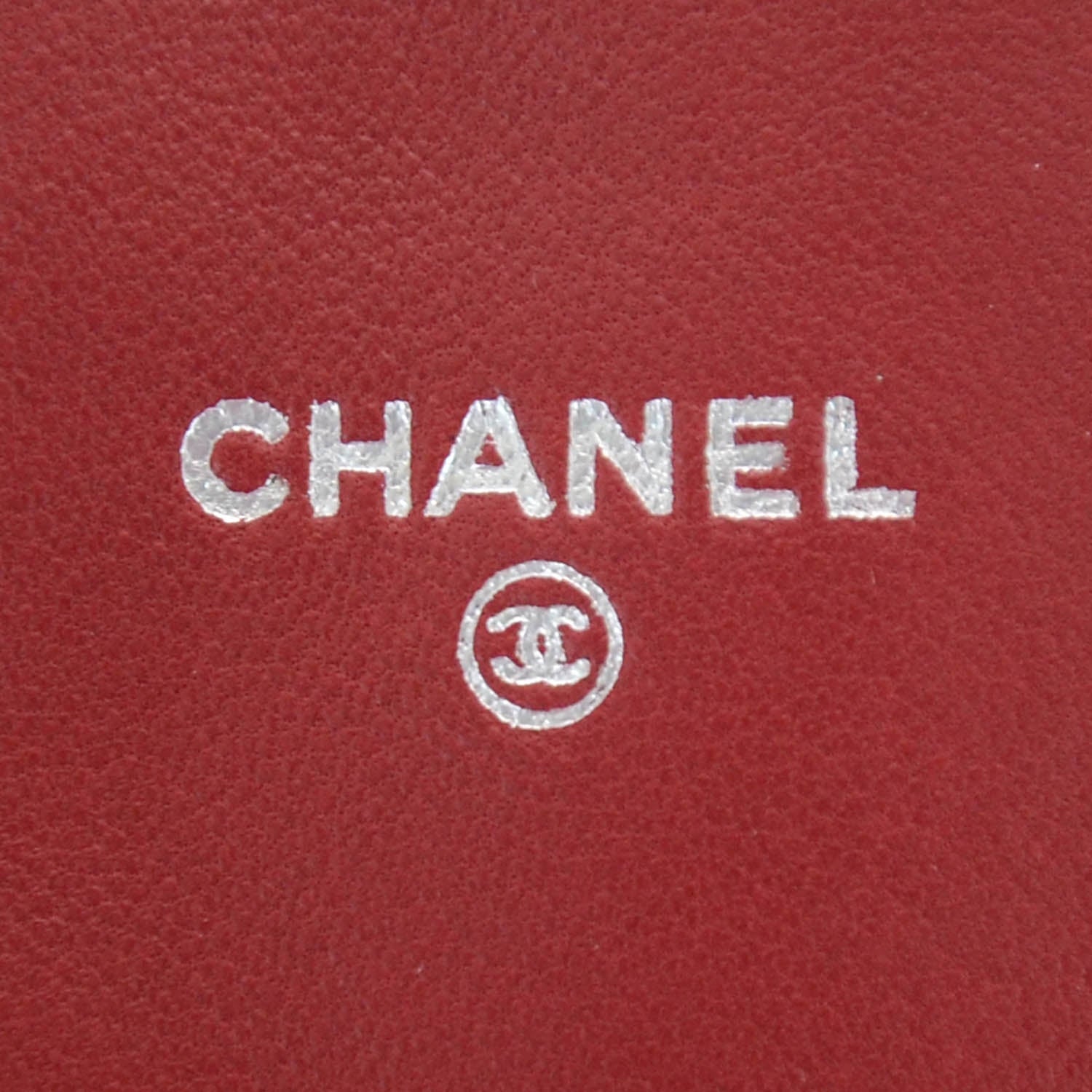 Chanel Lambskin Half Moon Wallet On Chain WOC Red 5 of 9