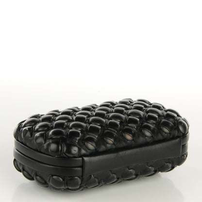 Bottega Veneta Nappa Intrecciato Knot Clutch Nero Black 5 of 9