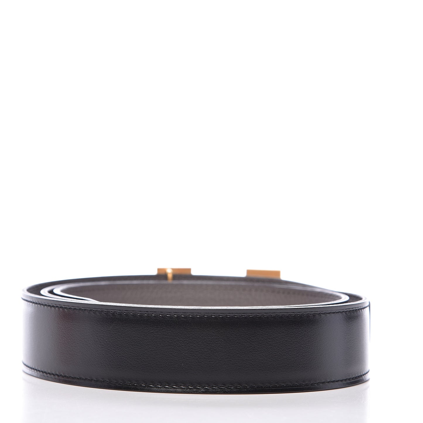 Box Togo Strie 32mm H Belt 95 Black Etain