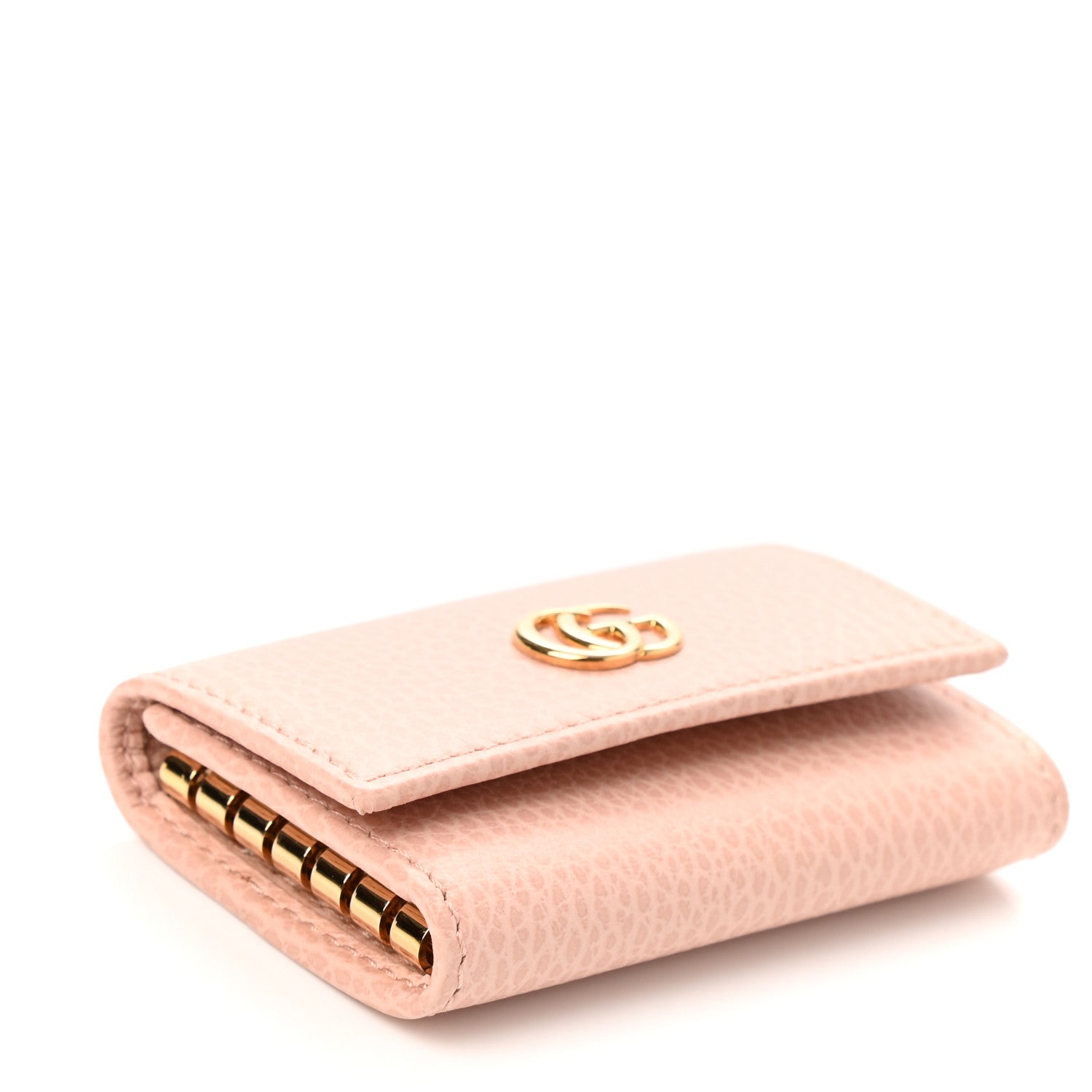 Gucci Dollar Calfskin GG Marmont 6 Key Holder Perfect Pink 4 of 9