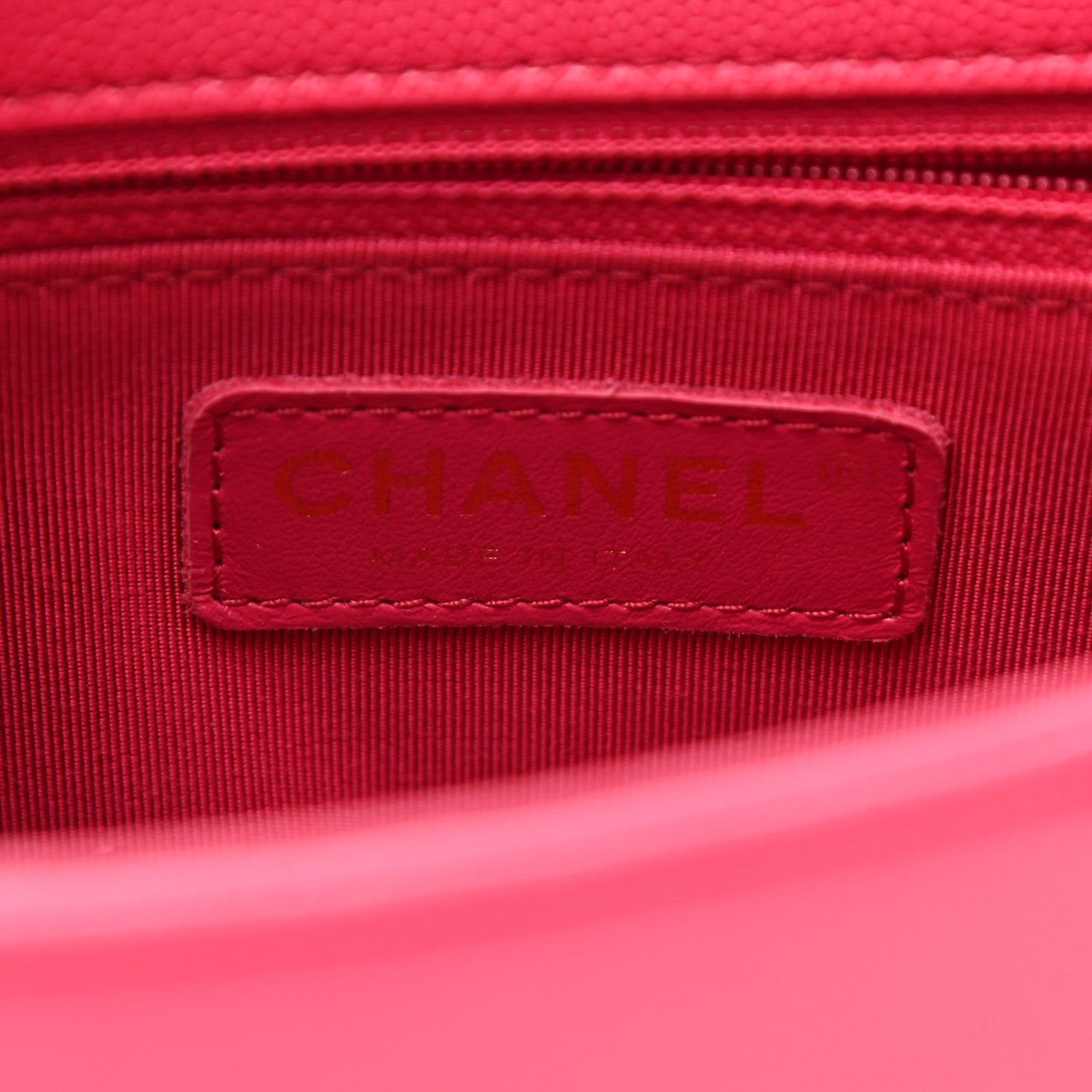 Chanel Caviar Quilted Small Fashion Therapy Flap Bag Dark Pink 6 of 10