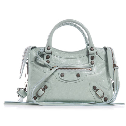 Balenciaga Agneau Mini City Vert Jade 1 of 7