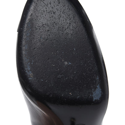 Chanel Lambskin Camellia Pumps 39.5 Black 9 of 12