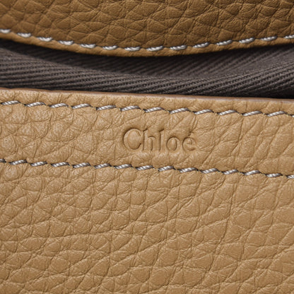 Chloe Calfskin Medium Marcie Round Crossbody Bag Milky Coffee 7 of 9