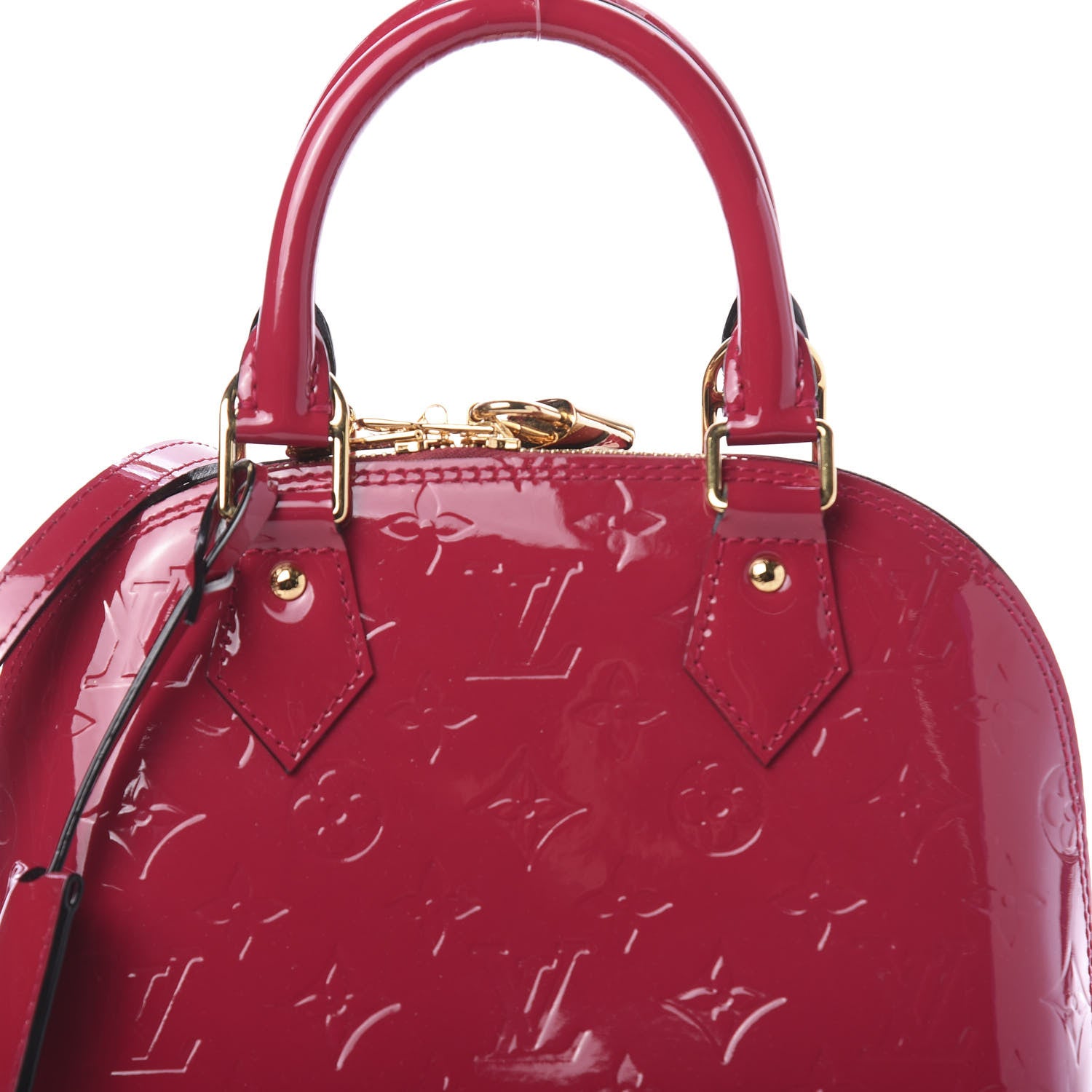 Louis Vuitton Vernis Alma BB Rose Indien 10 of 10