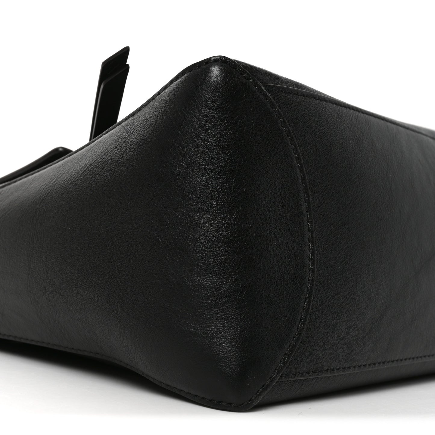 Calfskin Medium Faye Day Shoulder Bag Black