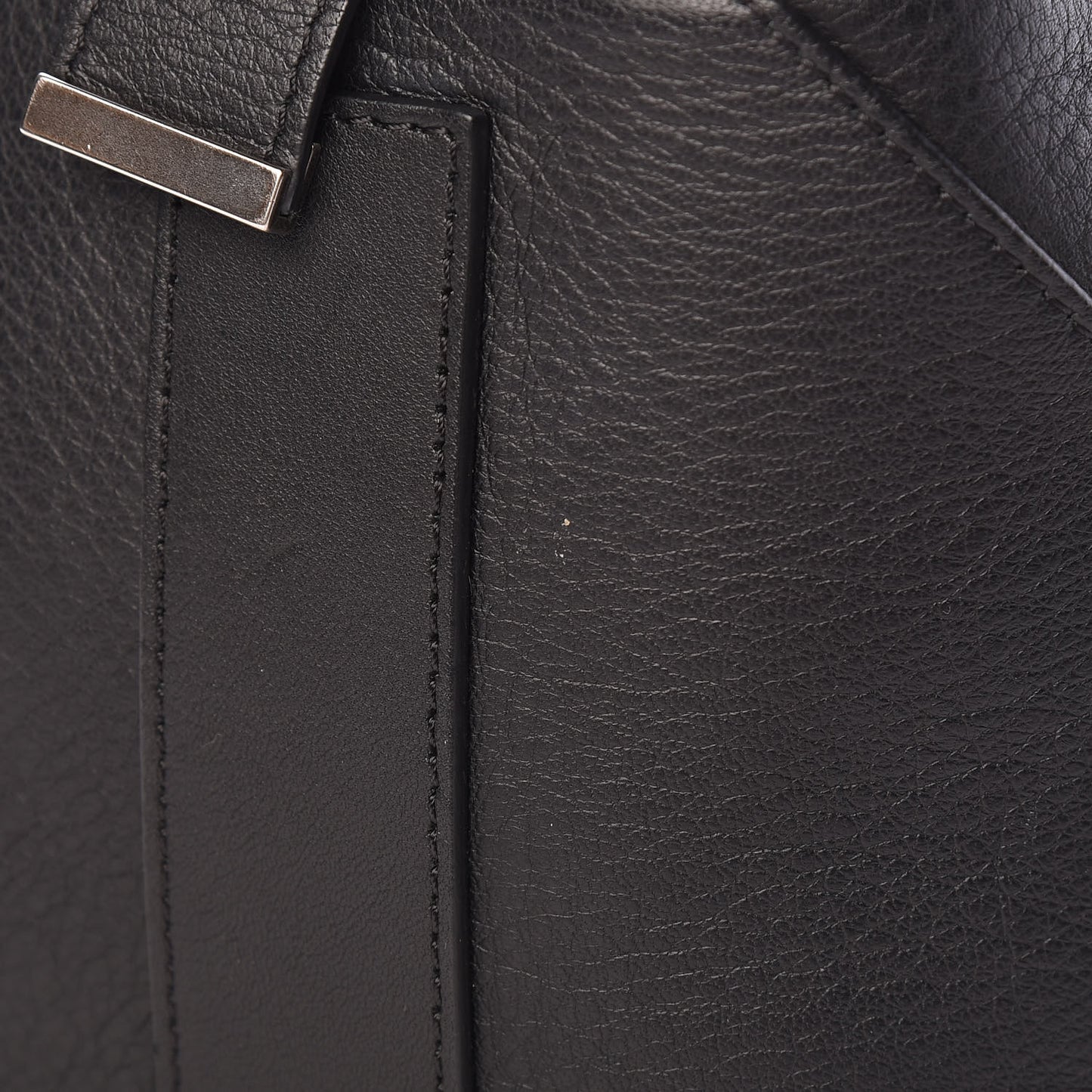 Calfskin Large PS Courier Backpack Black