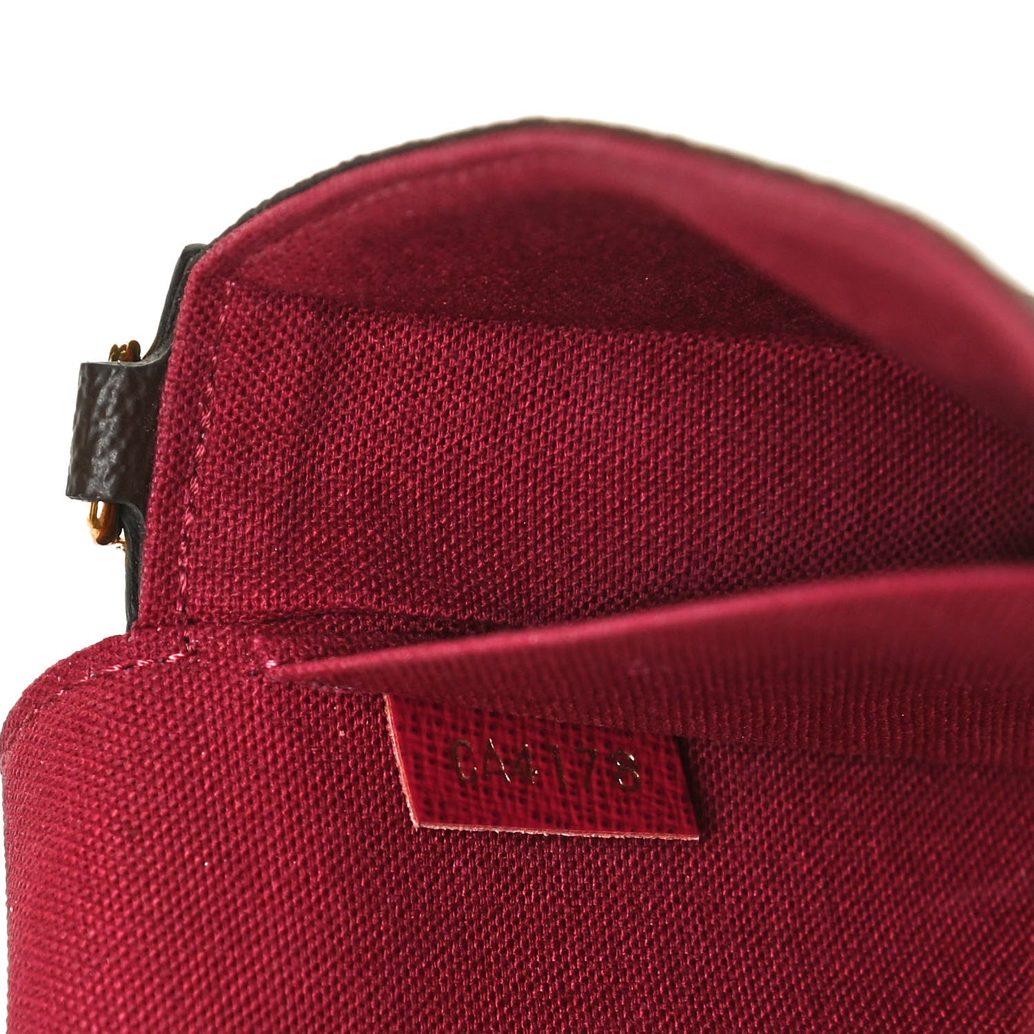Louis Vuitton Monogram Pochette Felicie Chain Wallet Fuchsia 7 of 12