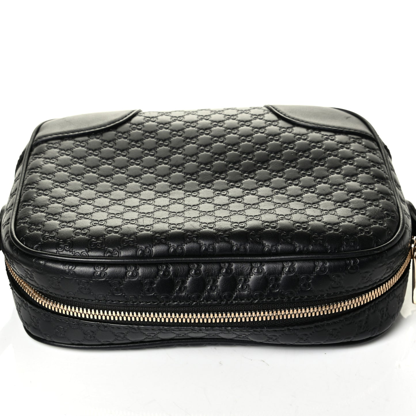 Microguccissima Mini Bree Messenger Bag Black