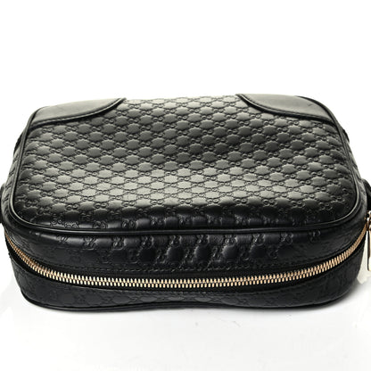 Gucci Microguccissima Mini Bree Messenger Bag Black 6 of 8