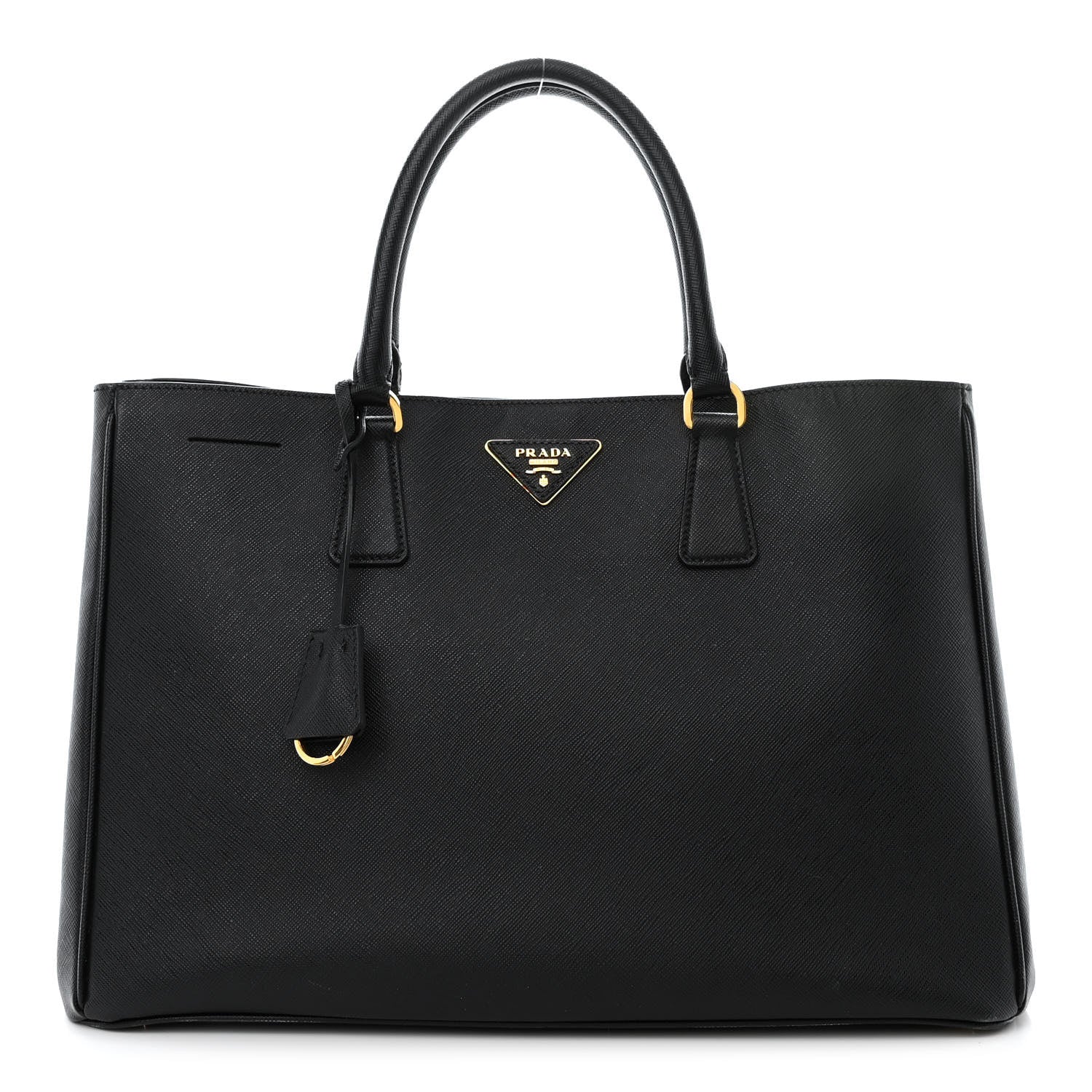 Prada Saffiano Lux Large Tote Black 1 of 11