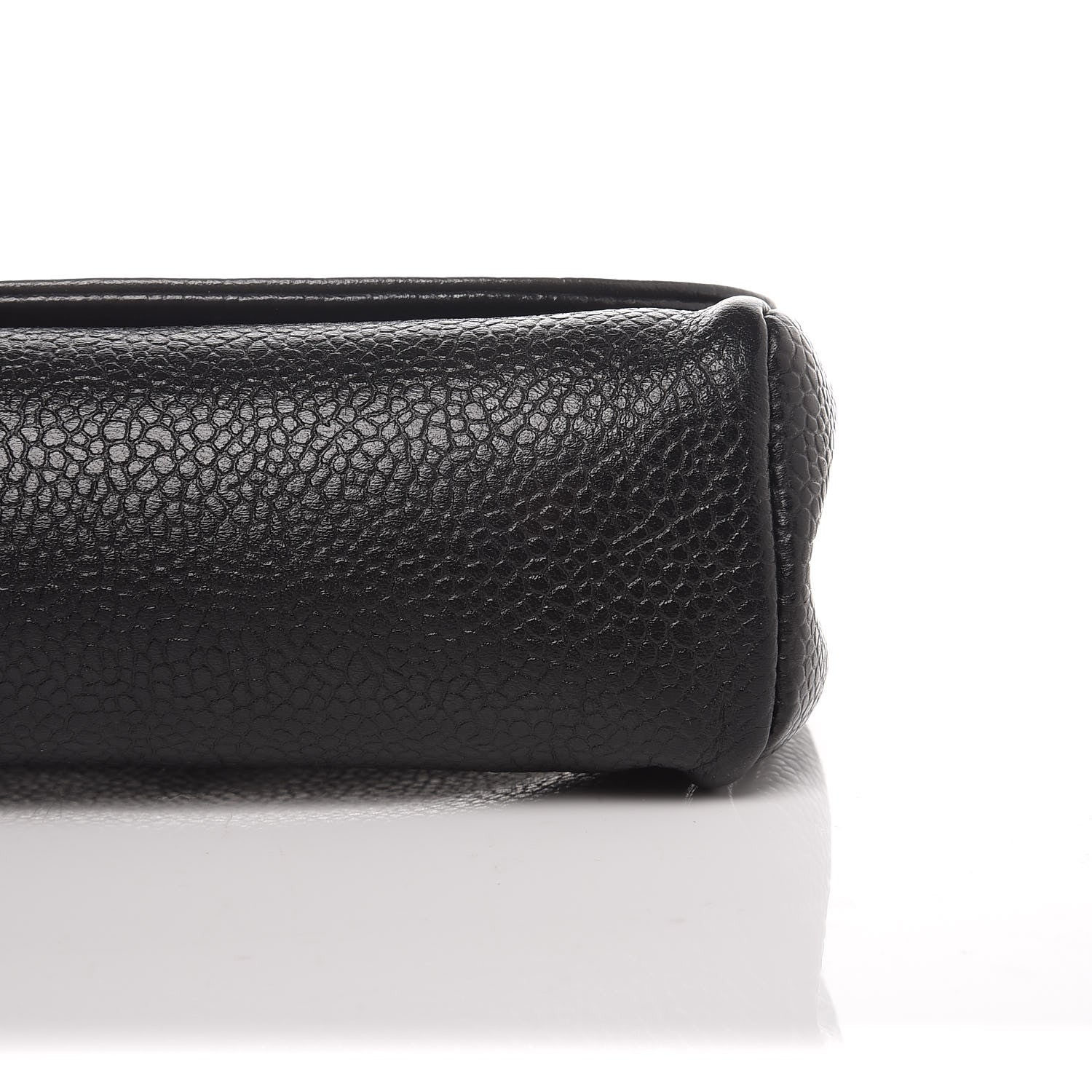 Chanel Caviar CC Flap Cosmetic Case Black 7 of 10