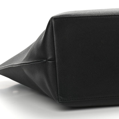 Louis Vuitton Calfskin Lockme Go Tote Black 8 of 10