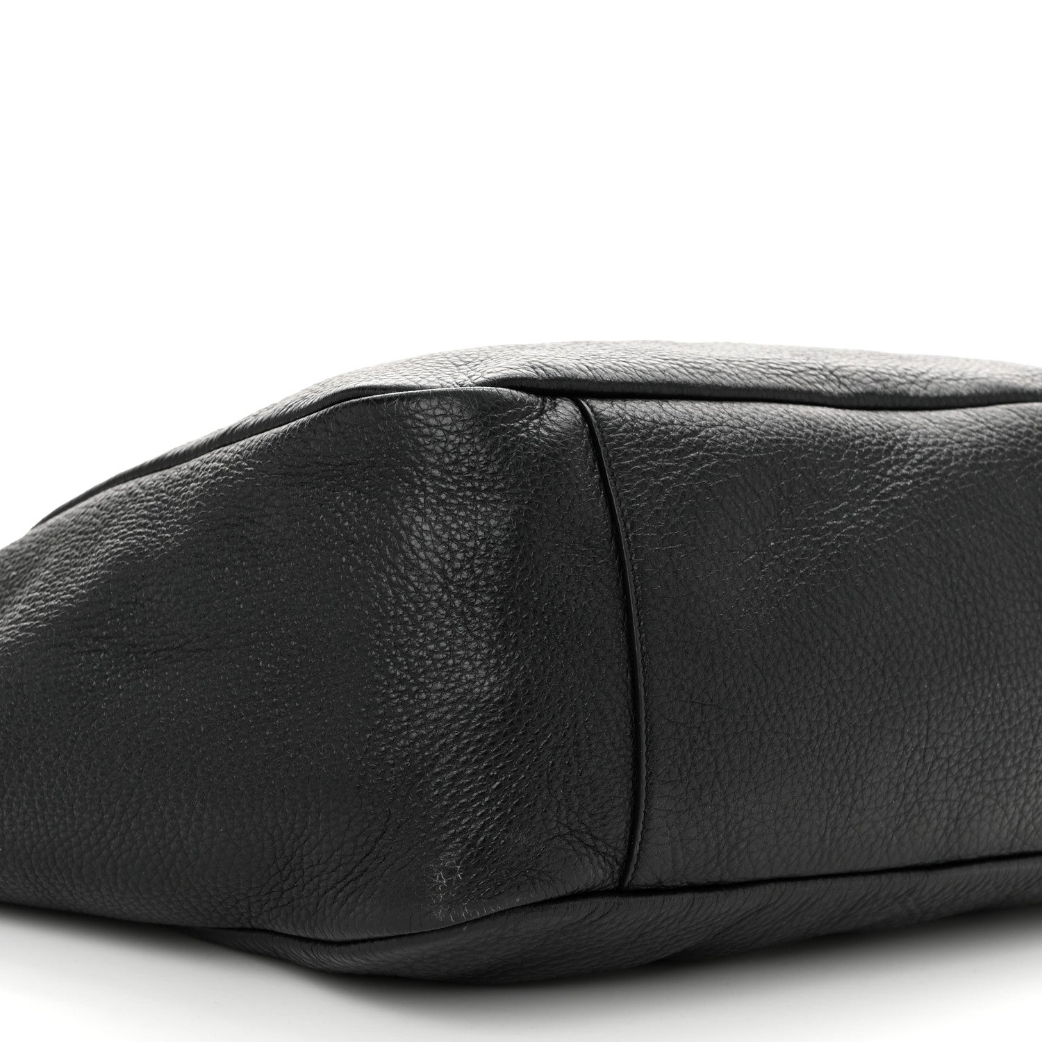 Saint Laurent Grained Deerskin Bea Tote Black 9 of 10