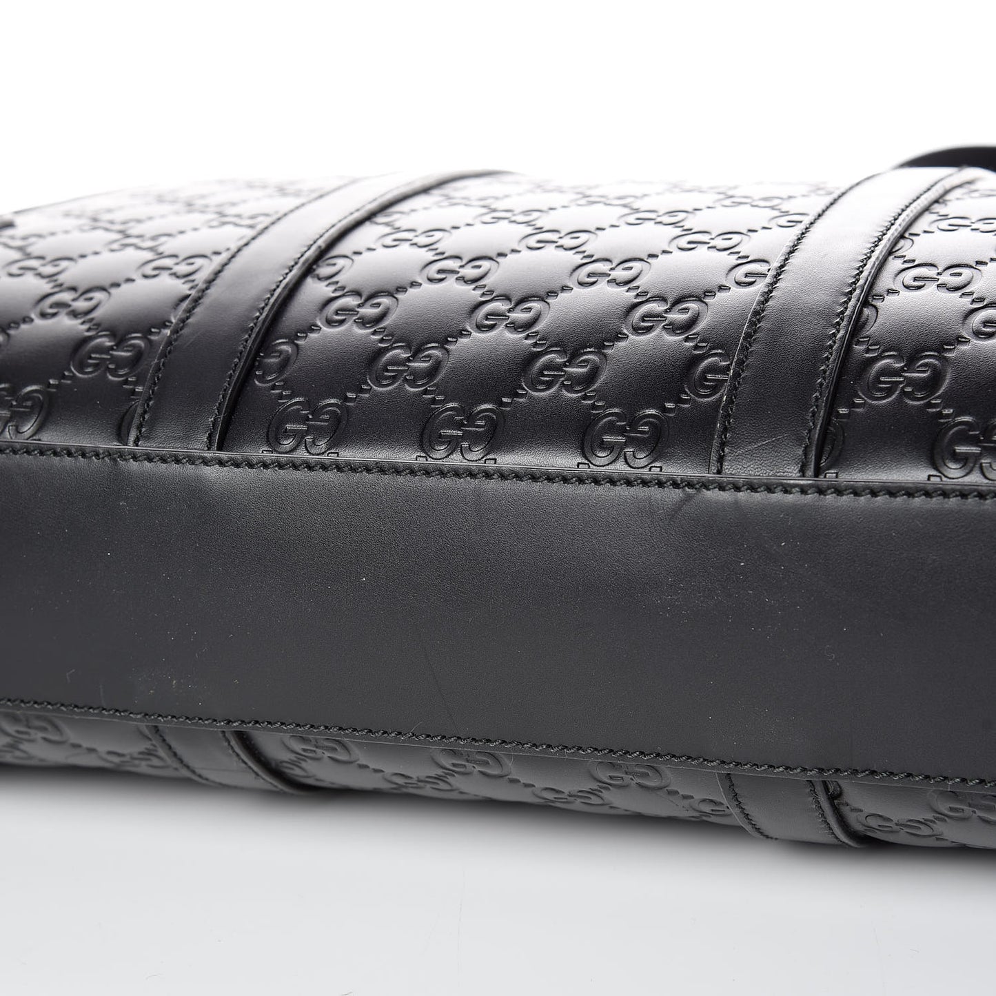 Guccissima Signature Eden Briefcase Black