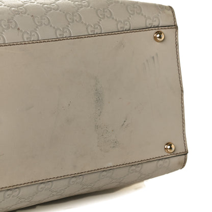 Gucci Guccissima Piston Tote Off White 11 of 15