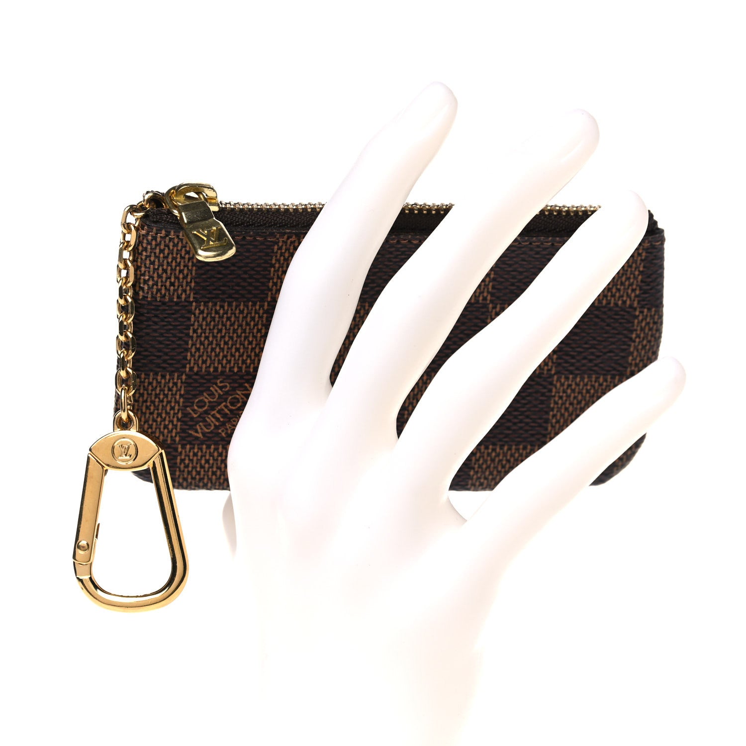 Louis Vuitton Damier Ebene Key Pouch 2 of 9