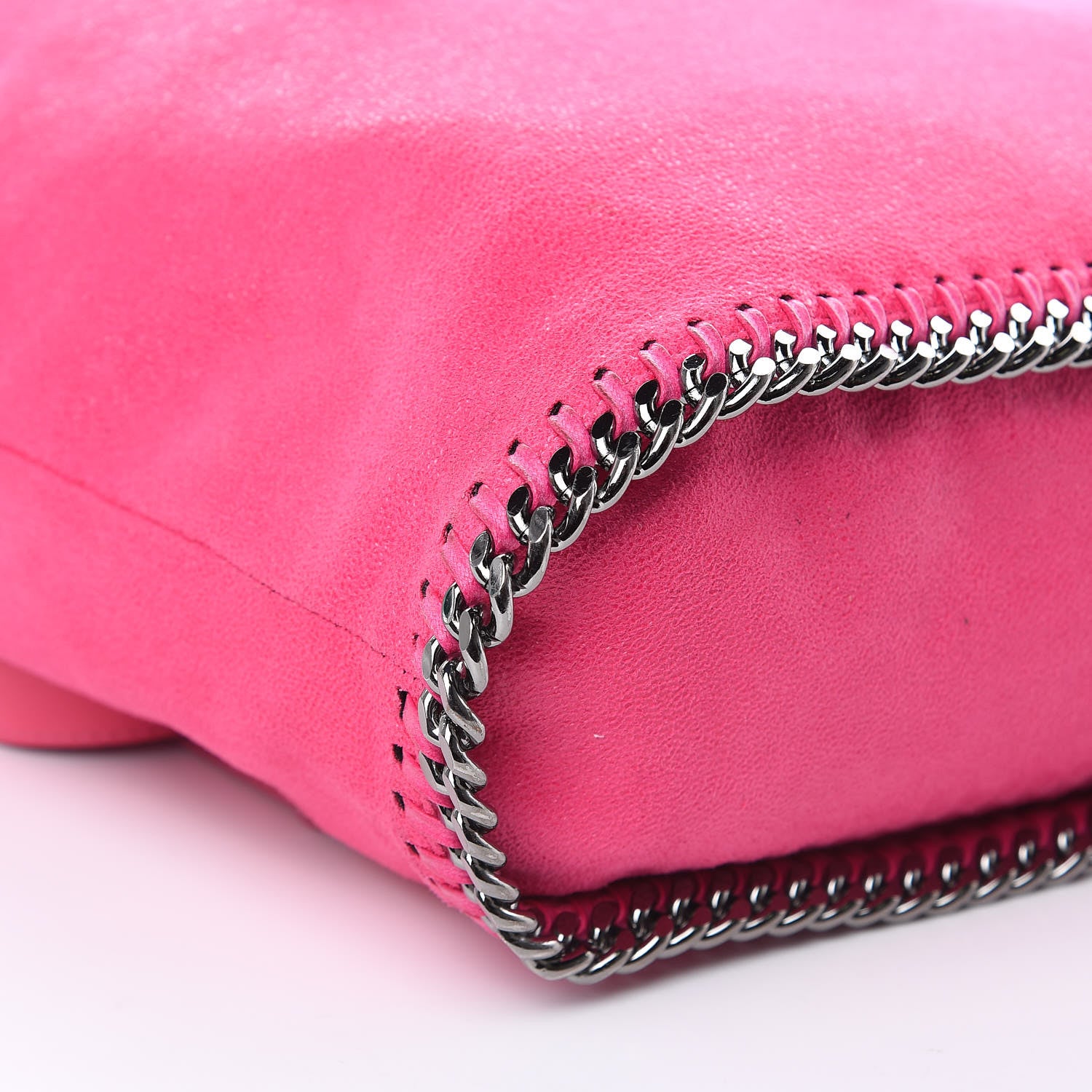 Stella McCartney Shaggy Deer Falabella Backpack Pink Fluo 8 of 13
