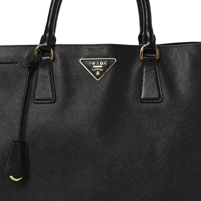 Prada Saffiano Lux Large Tote Black 5 of 11