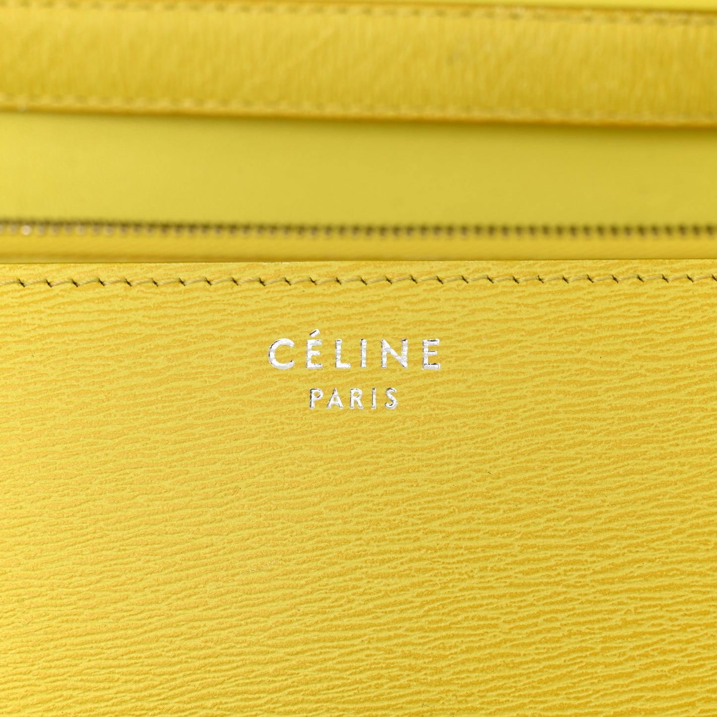 Liege Calfskin Medium Classic Box Flap Bag Fluo Yellow