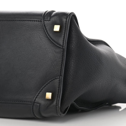 Celine Smooth Calfskin Mini Luggage Black 10 of 14