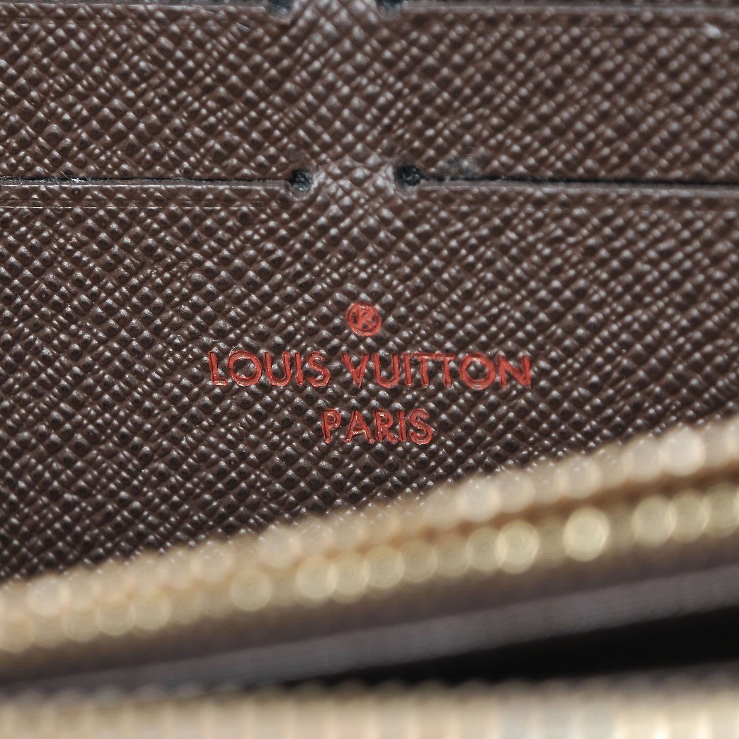 Louis Vuitton Damier Ebene Zippy Wallet 6 of 8