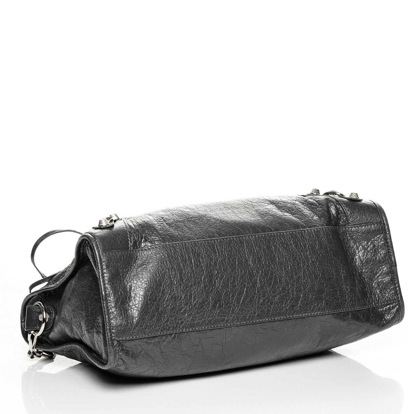Agneau Giant 12 Silver Hardware City Gris Fossile