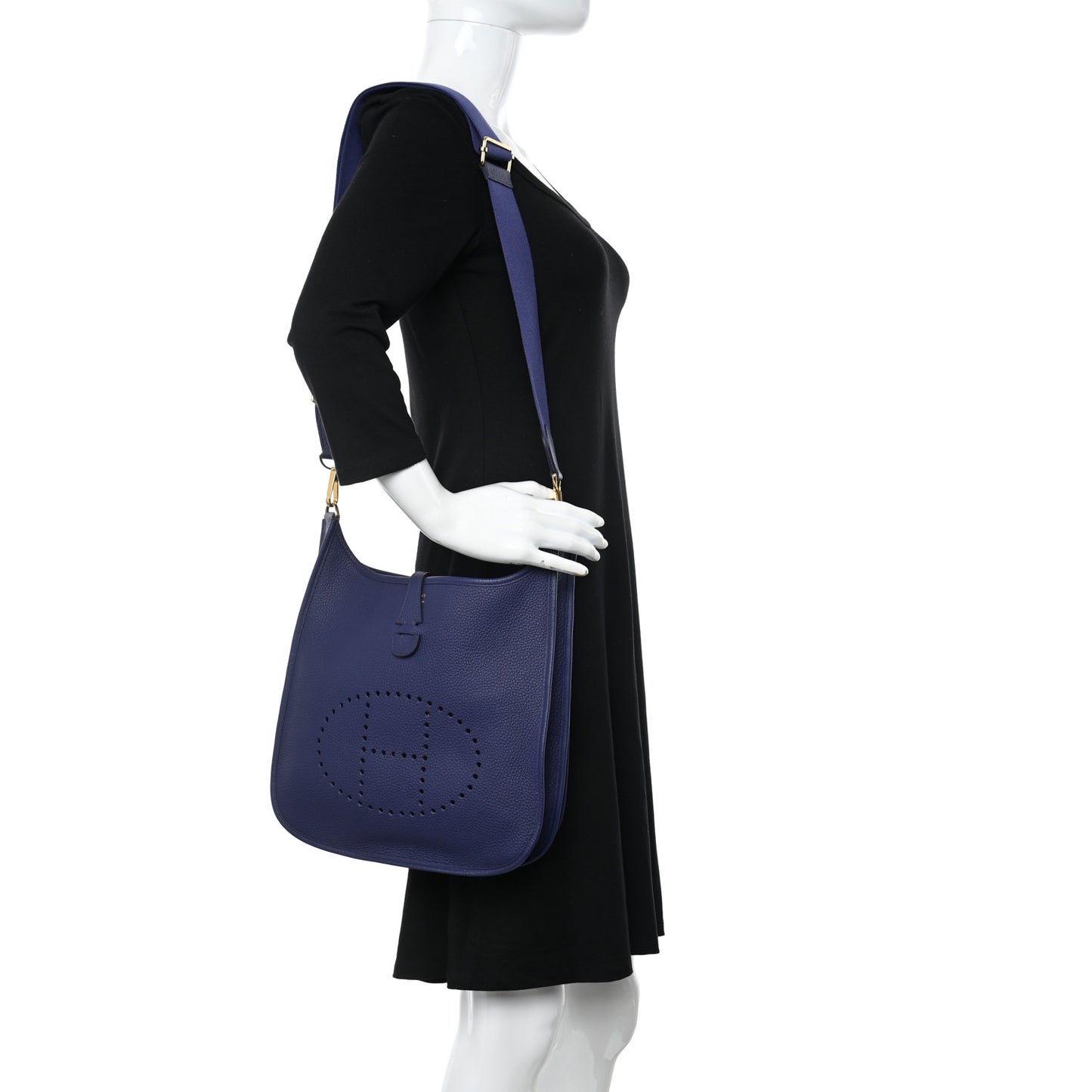 Taurillon Clemence Evelyne III PM Bleu Encre