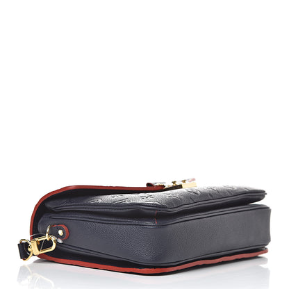 Louis Vuitton Empreinte Pochette Metis Marine Rouge 4 of 9