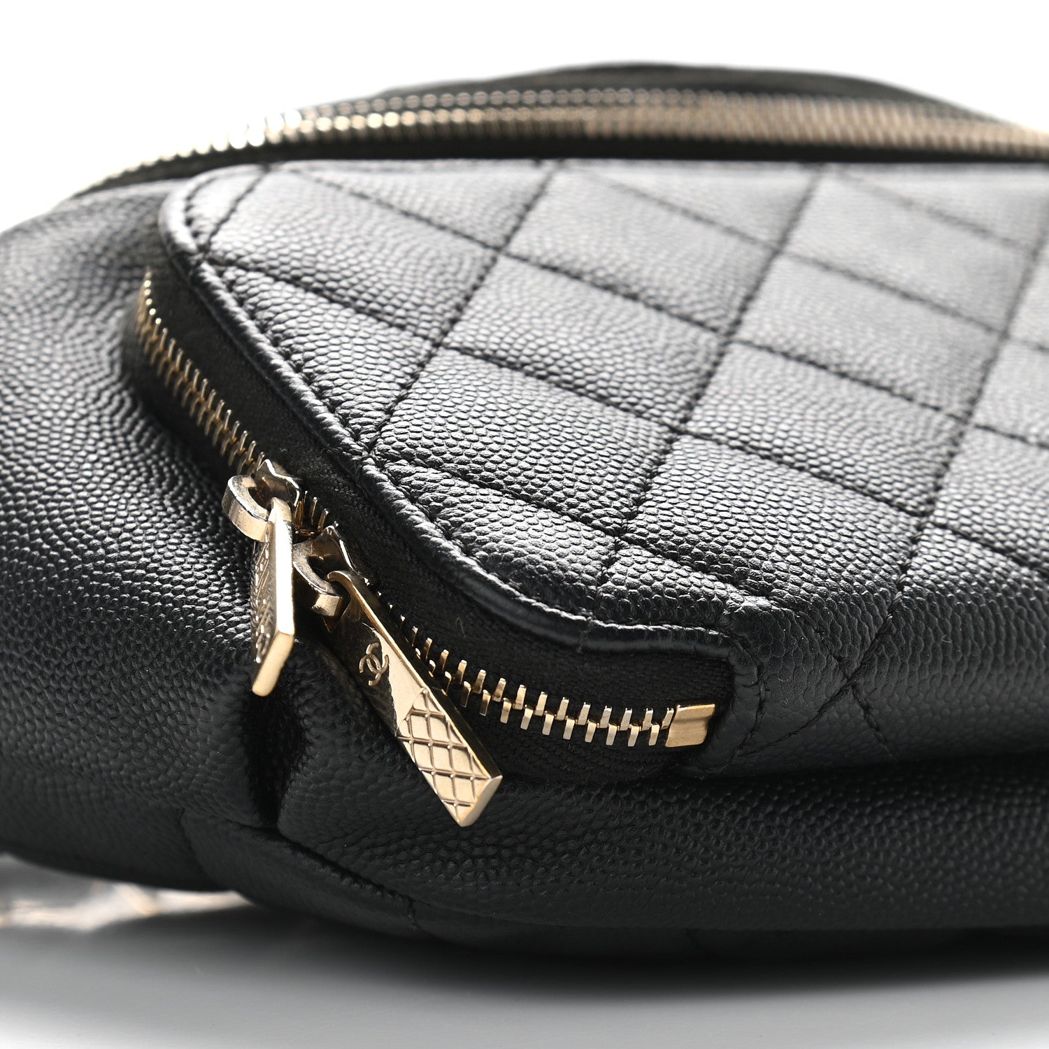 Chanel Caviar Quilted Business Affinity Waist Belt Bag Black 8 of 9