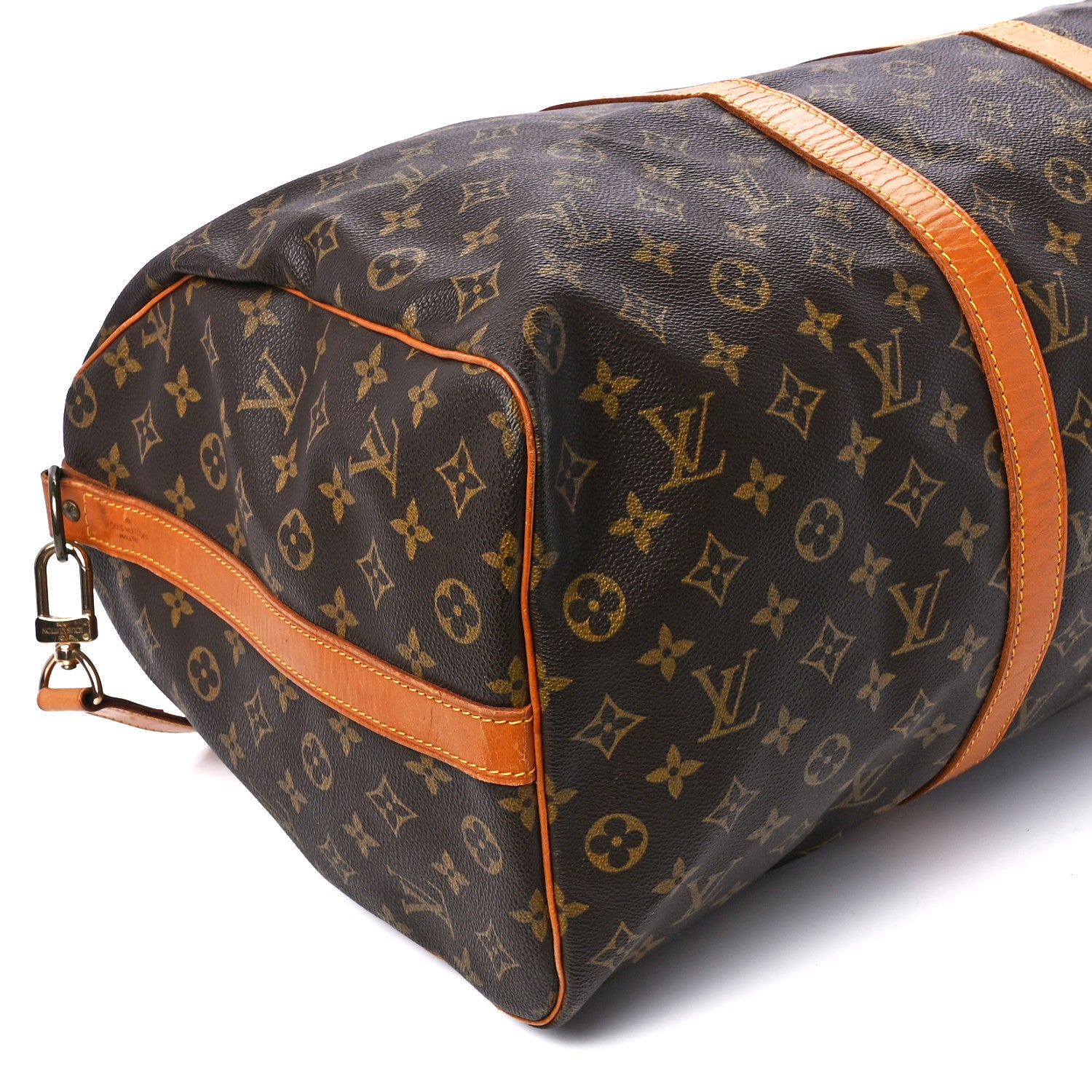 Louis Vuitton Monogram Keepall Bandouliere 50 11 of 14