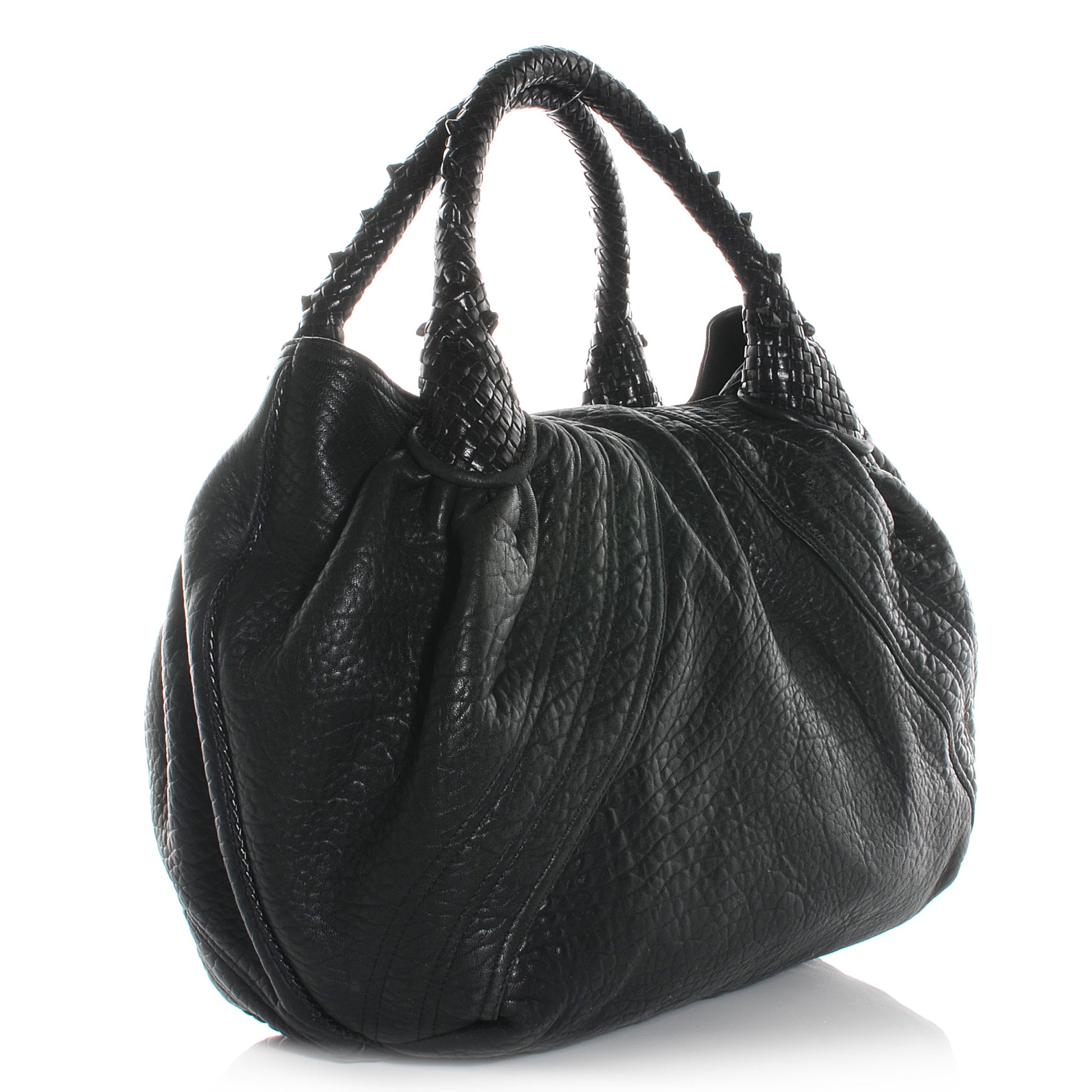 Fendi Nappa Nuvolata Spy Black 3 of 9