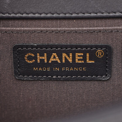 Chanel Calfskin Quilted Medium Boy Flap Black 6 of 11
