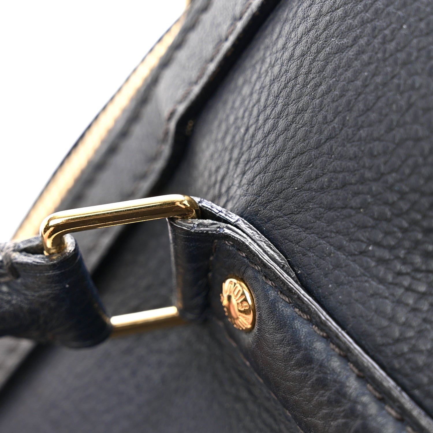 Louis Vuitton LOUIS VUITTON Calfskin SC Bag PM Cobalt 17 of 17