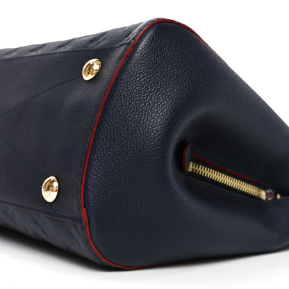 Louis Vuitton Empreinte Montaigne MM Marine Rouge 9 of 9