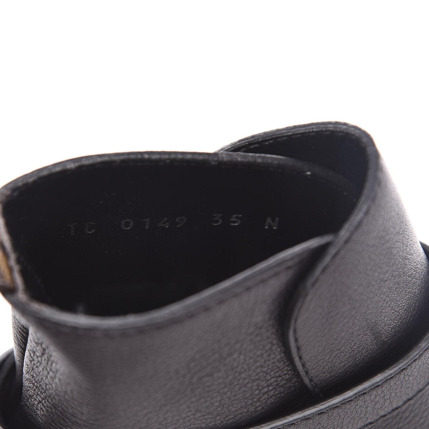 Calfskin Monogram Discovery Flat Ankle Boots 35 Black