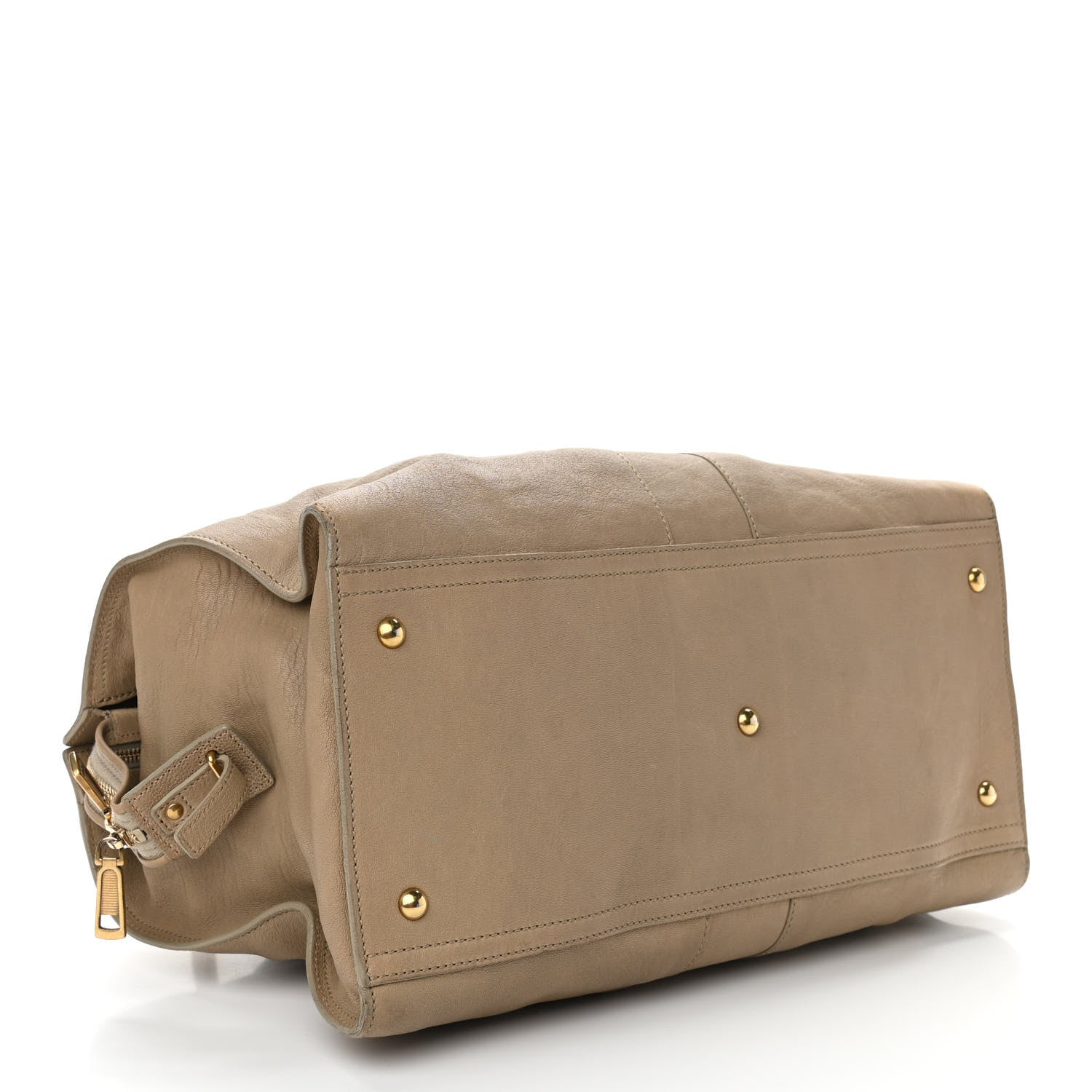 Saint Laurent Sheepskin Large Cabas ChYc Beige 4 of 12