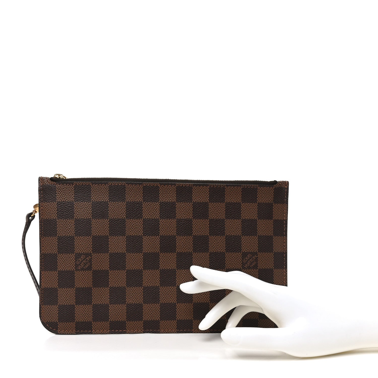Louis Vuitton Damier Ebene Neverfull MM GM Pochette 2 of 6