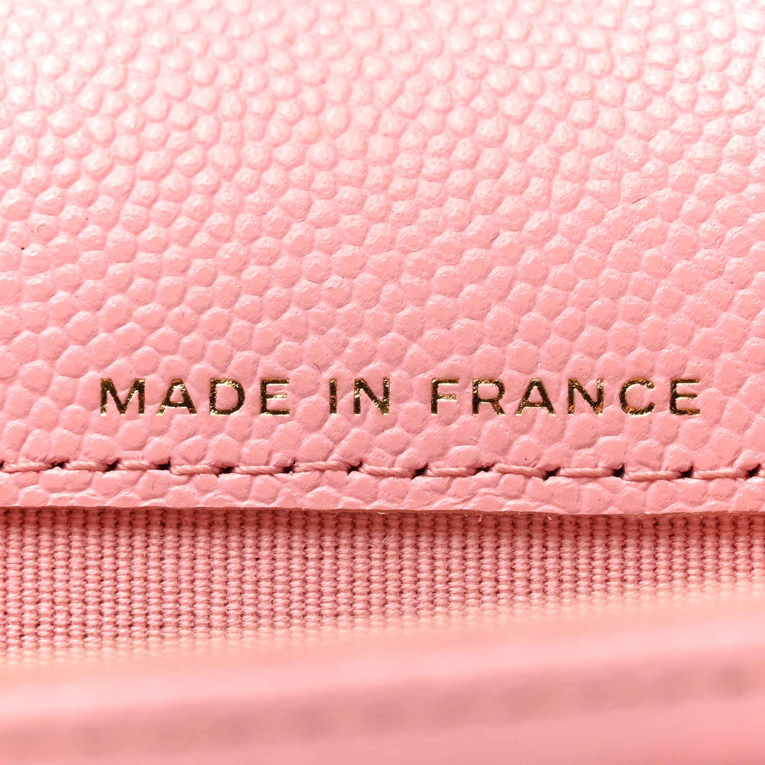 Chanel Caviar Quilted Flap Card Holder Wallet Light Pink 7 of 13