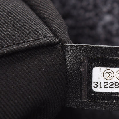 Chanel Lurex Boucle Small Deauville Tote Black 9 of 10