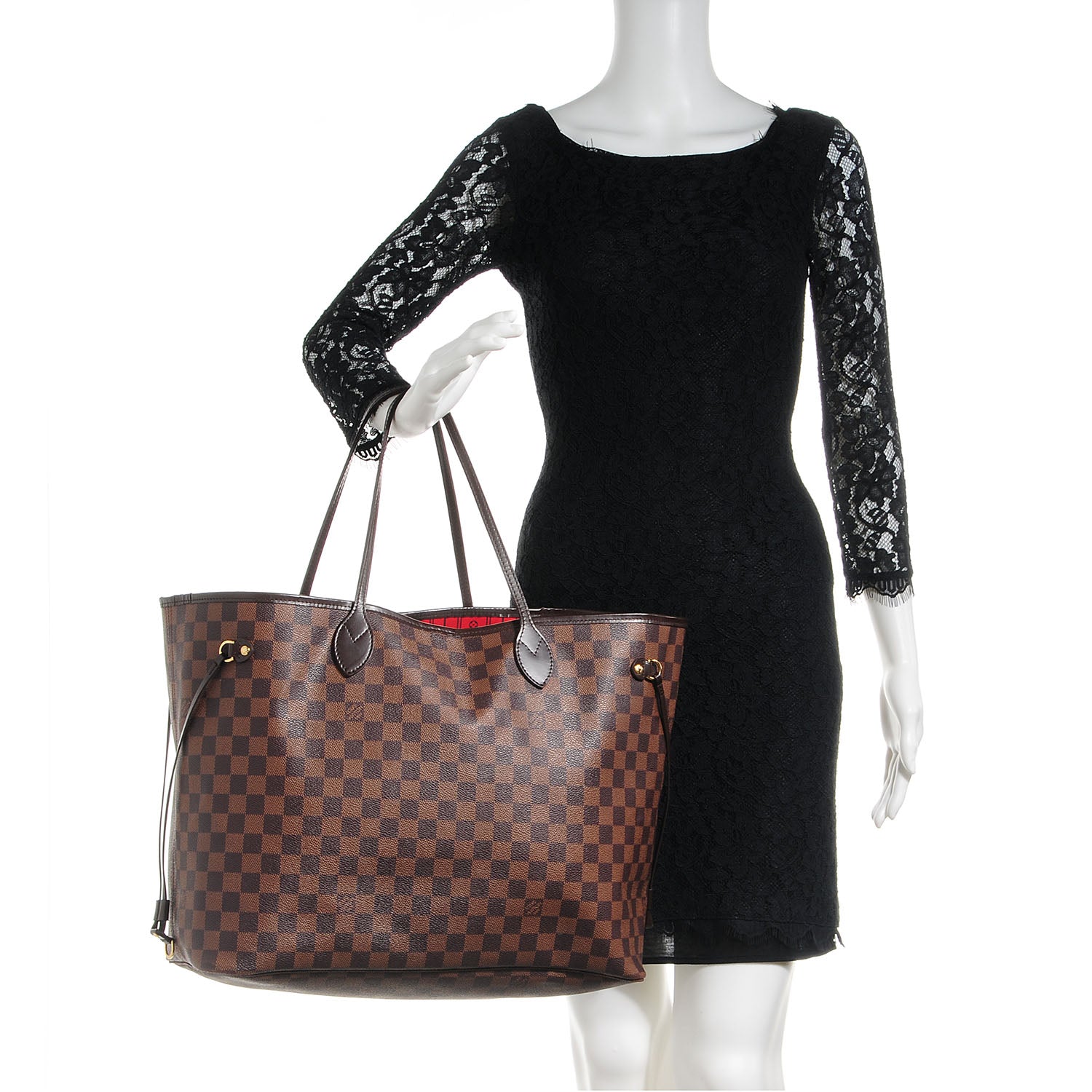 Louis Vuitton Damier Ebene Neverfull GM 2 of 8