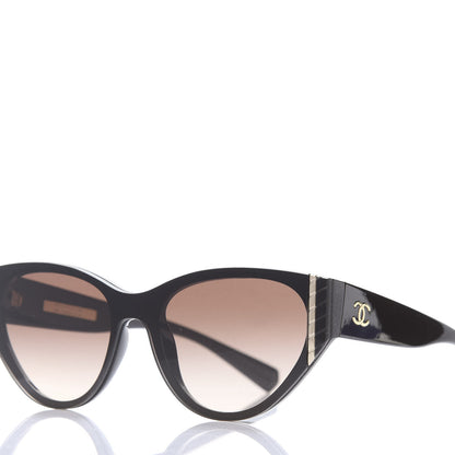 Chanel CC Cat Eye Sunglasses 6054 Brown 7 of 8