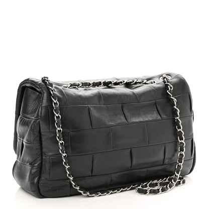 Chanel Lambskin Igloo Single Flap Dark Grey 2 of 9