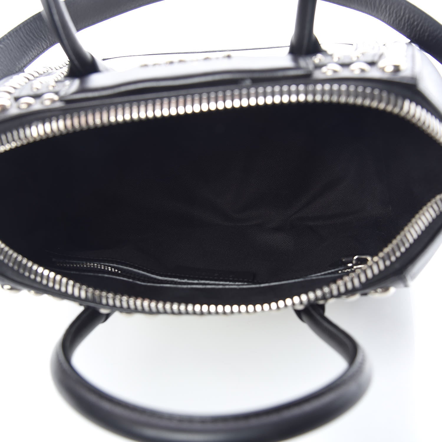 Givenchy Calfskin Small Studded Bi-Color Antigona Black White 6 of 13