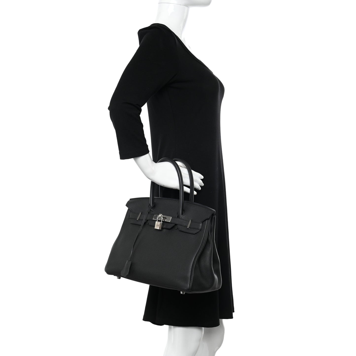 Togo Birkin 30 Black