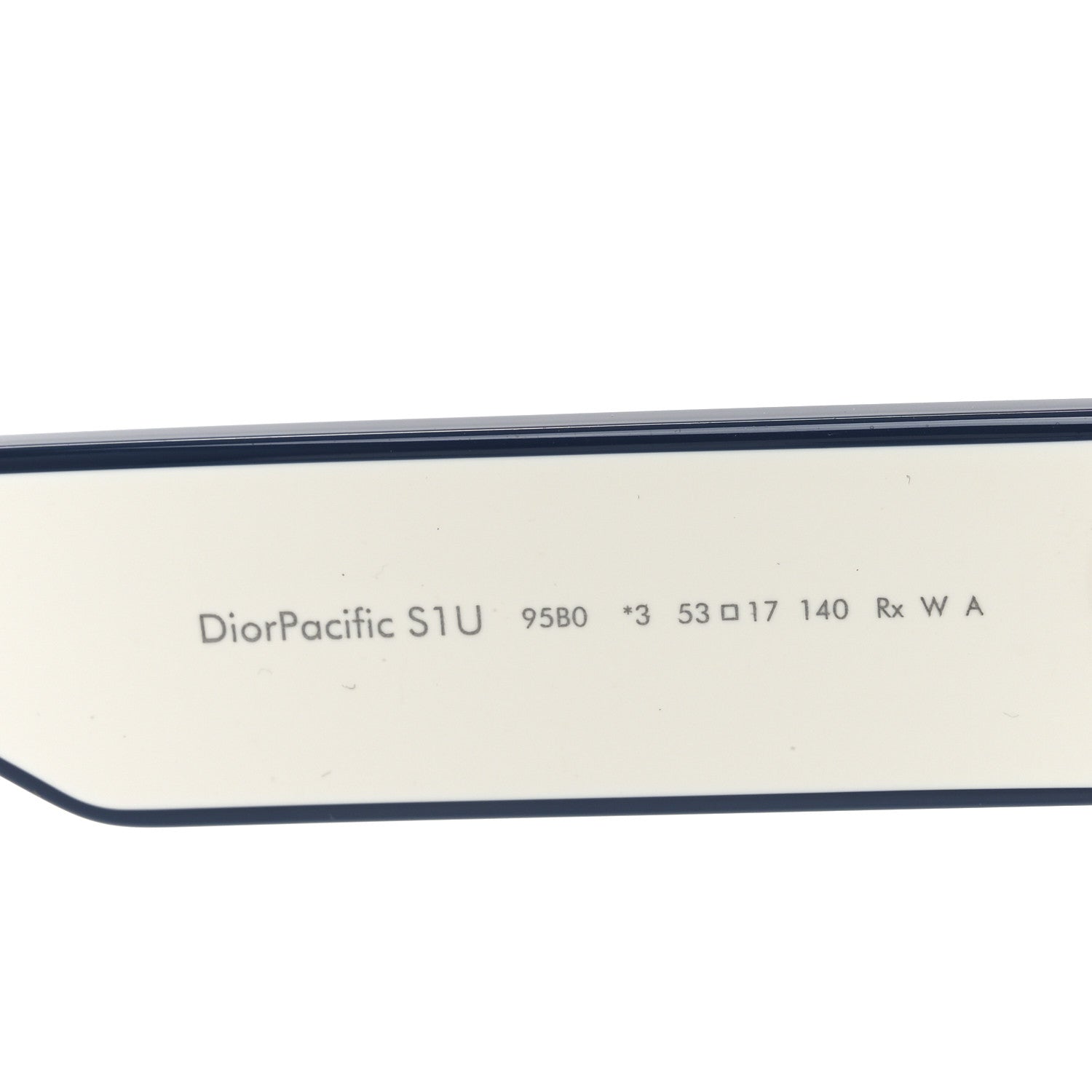 Christian Dior Diorpacific S1U Square Sunglasses White Blue 7 of 8