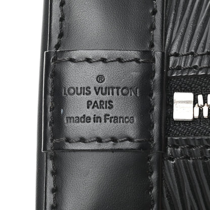 Louis Vuitton Epi Alma BB Black 6 of 12