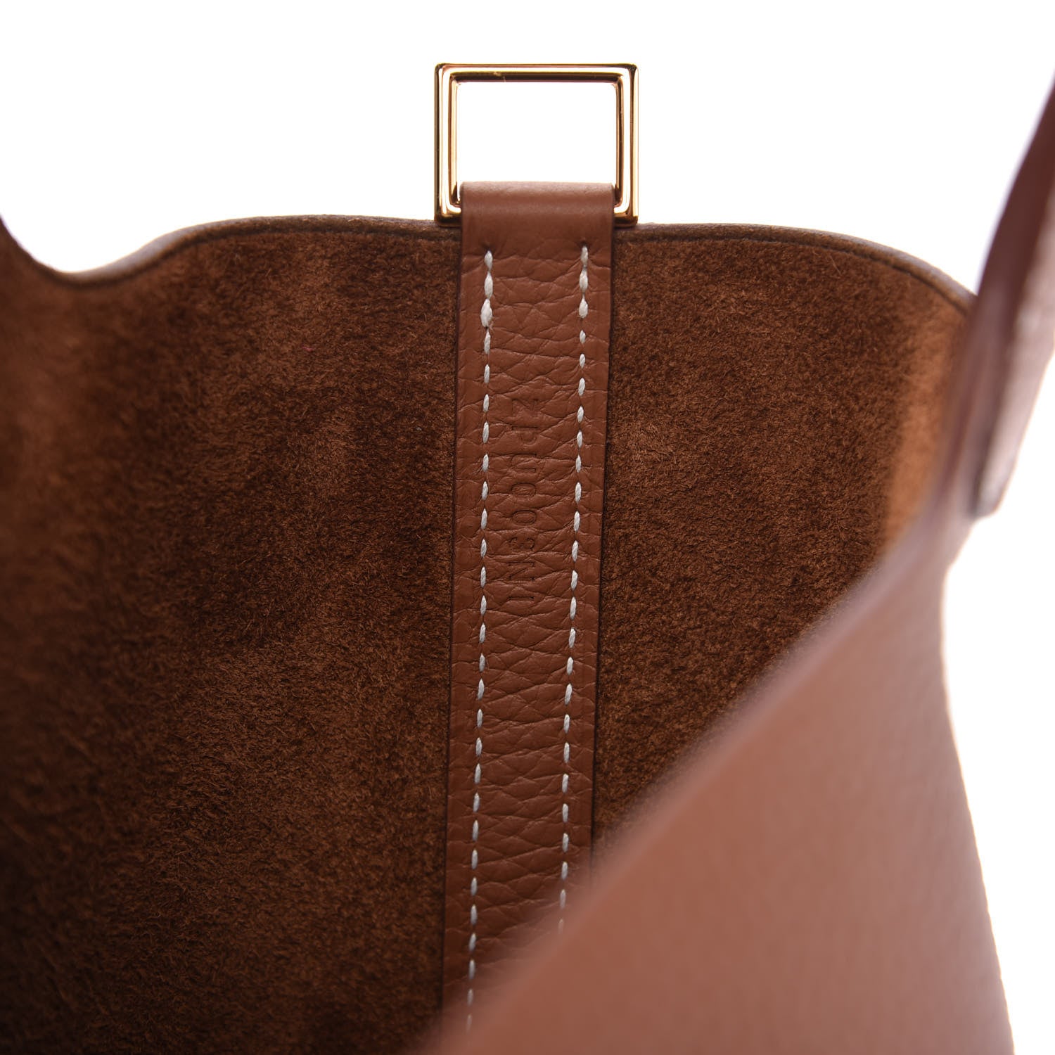 Hermes Taurillon Clemence Picotin Lock 22 MM Gold 9 of 10